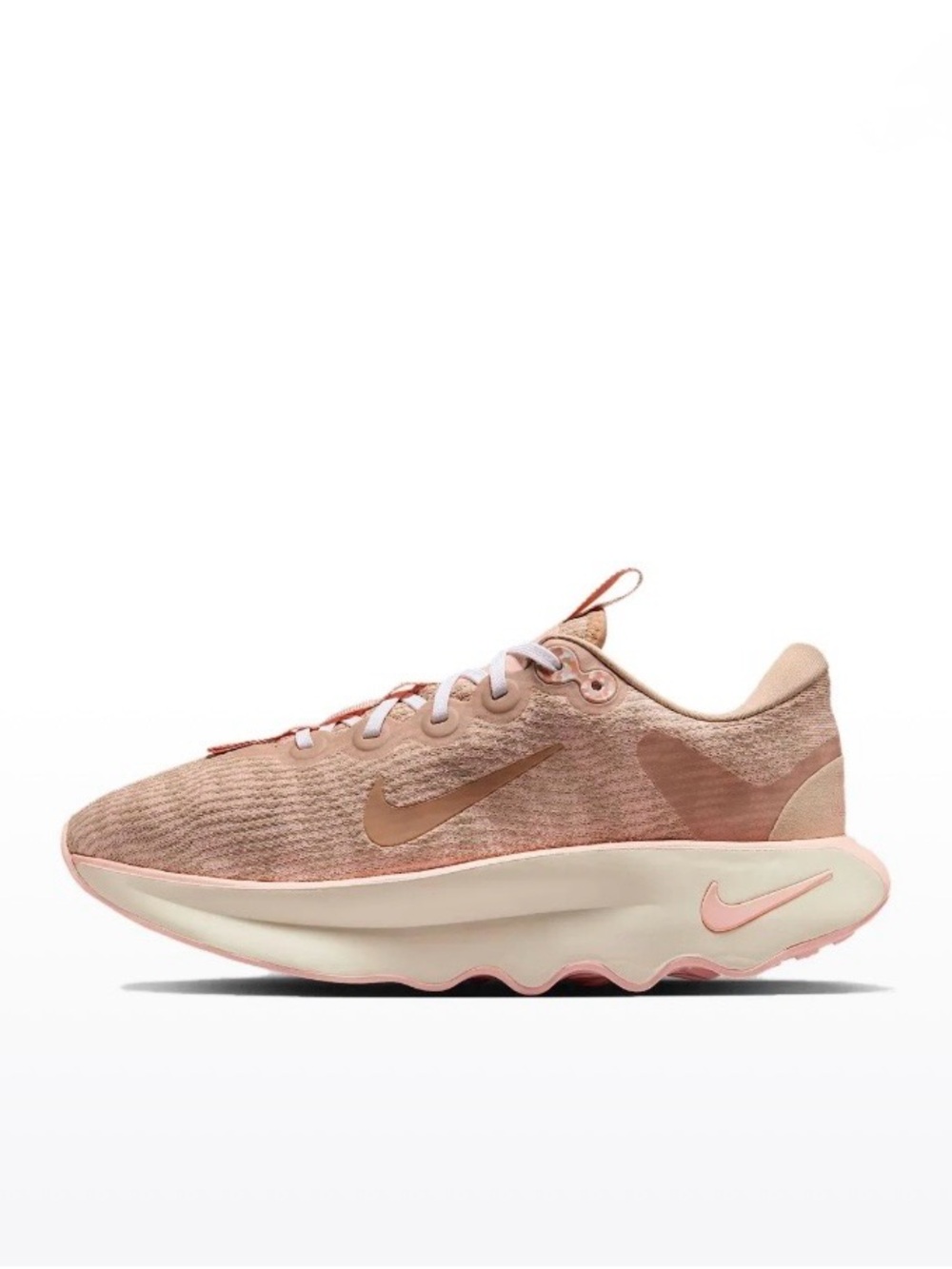 Brand New Nike Motiva Linen Washed Coral Coconut Milk Women’s Running Shoes